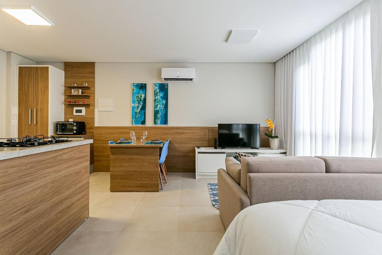 شقة Florianópolis  في Charmoso Studio Proximo A Praia De Jurere Elu201 المظهر الخارجي الصورة